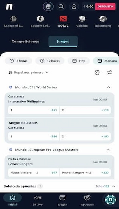 Novibet apuestas Esports