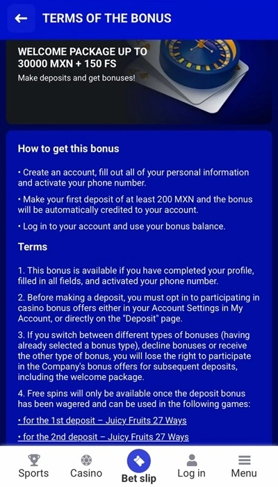 Paripesa bono casino
