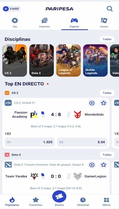 Paripesa eSports