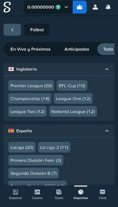 Stake competencias