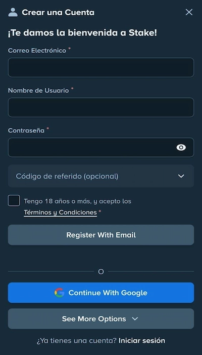 Stake registro 2