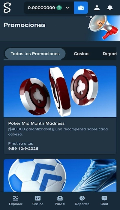 Promociones de Stake