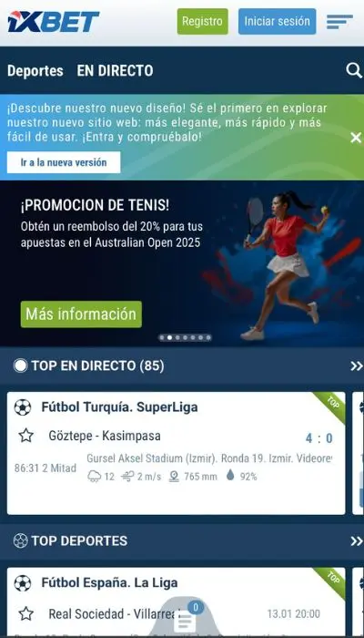 Aprovecha las promociones de 1XBet