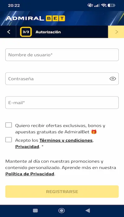 Código promocional Admiralbet - Página 3