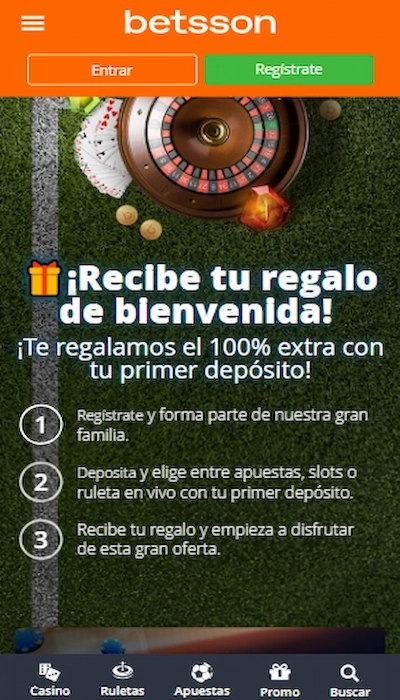 Las promociones del momento en Betsson