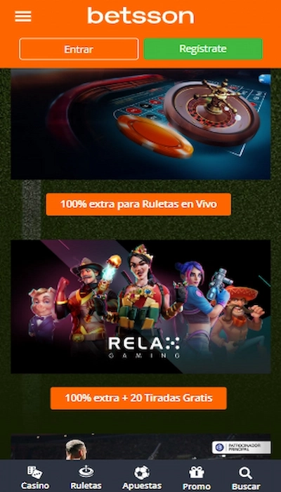 Otros bonos de bienvenida de Betsson