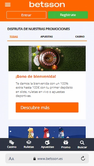 Promociones Betsson
