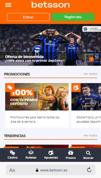 ¿cómo crear una cuenta Betsson?