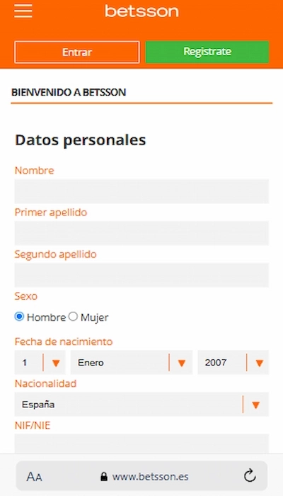 Mejor promoción ofrecida por Betsson