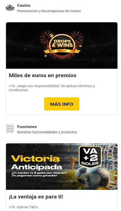 Promociones Bwin