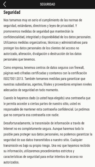 Seguridad Bwin