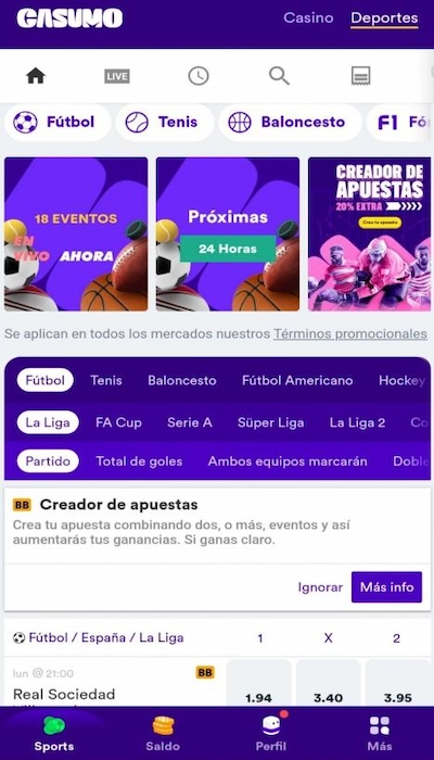 Calidad de Casumo