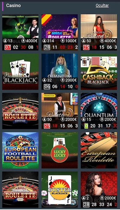 Bono casino Codere