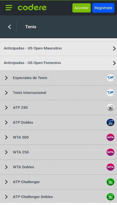 Competiciones Codere