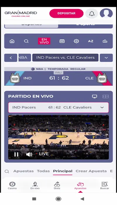 Gran Madrid Live: ¿es buena la oferta de apuestas en directo?