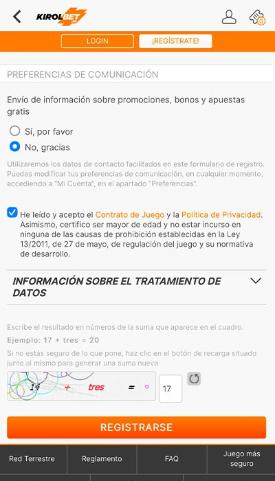 Código promocional Kirolbet - 4