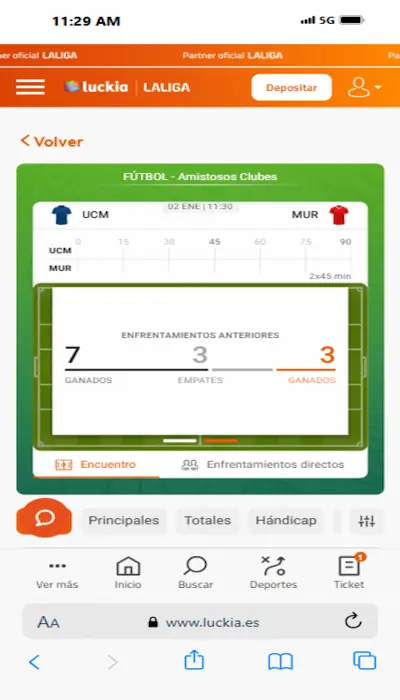 Apuestas a largo plazo en Luckia