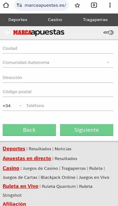 Código promocional Marca Apuestas 3