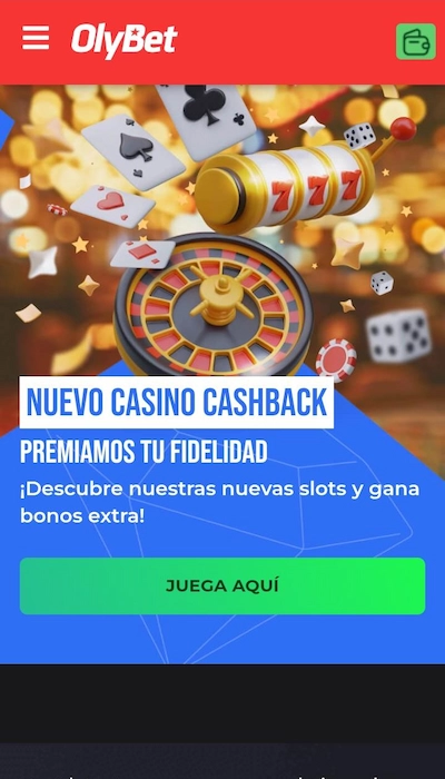 Cashback Casino OlyBet