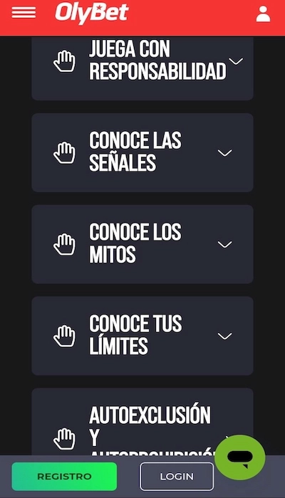 Seguridad OlyBet