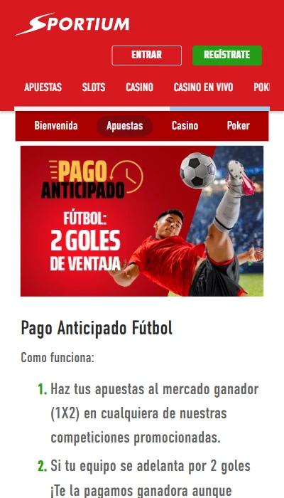 Dos goles de ventaja