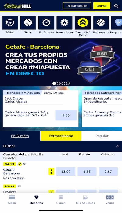 Bono de bienvenida - William Hill - Página 1