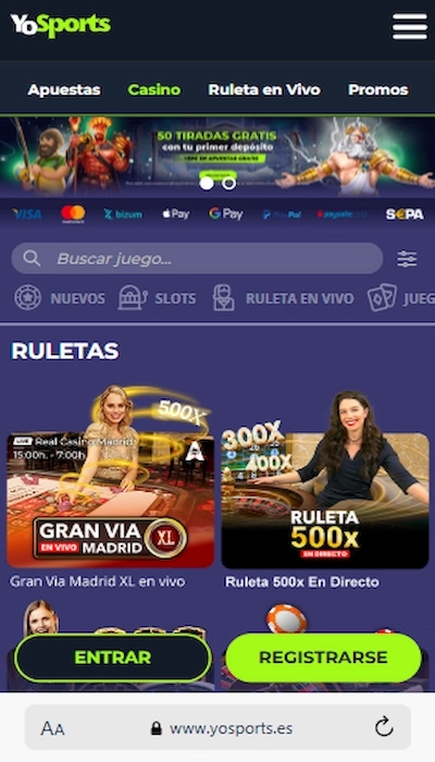 Otros bonos de bienvenida de YoSports