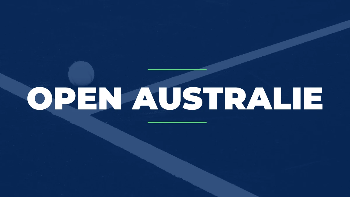 Pronostic Open d'Australie Tennis