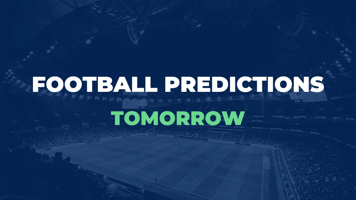 football predictions tomorrow