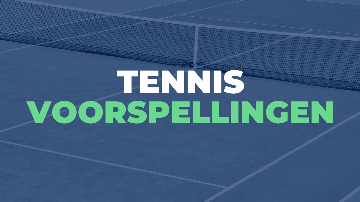 Tennis voorspellingen & wedtips