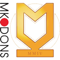 Milton Keynes Dons FC team logo 
