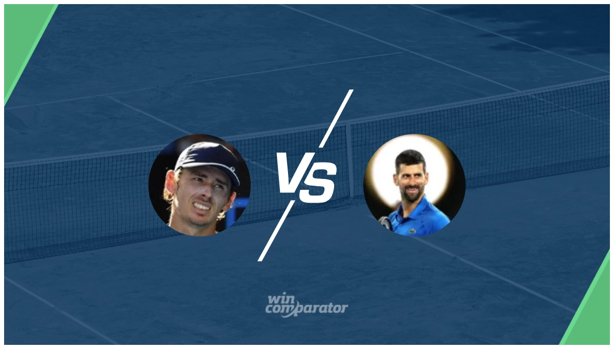 Alex De Minaur Novak Djokovic prediction