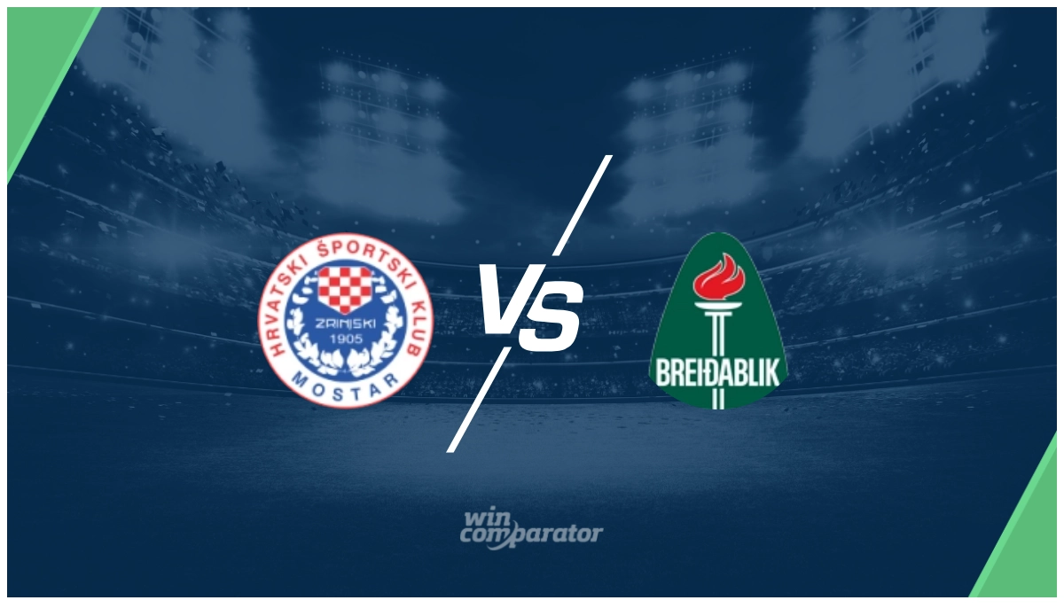 Zrinjski Mostar Breidablik prediction