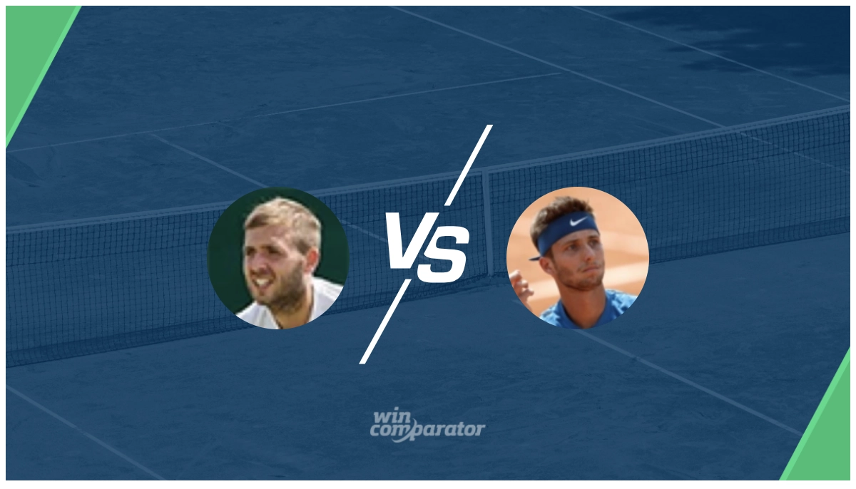 Daniel Evans Corentin Moutet prediction