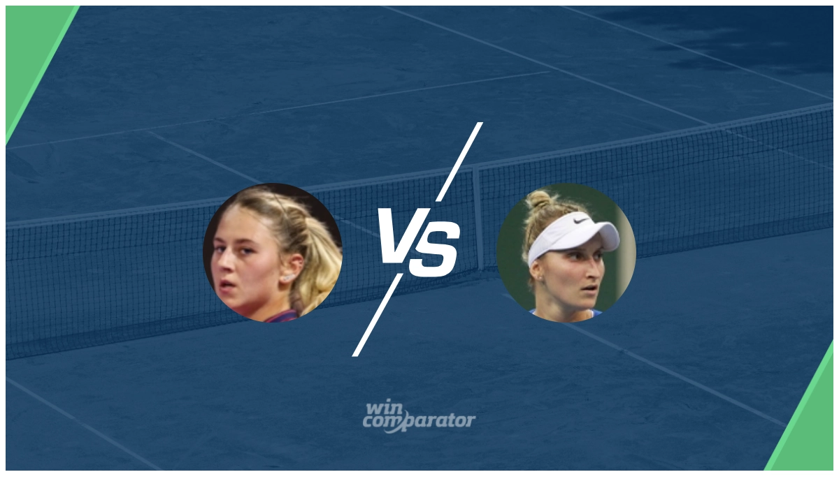 Marta Kostyuk Marketa Vondrousova prediction