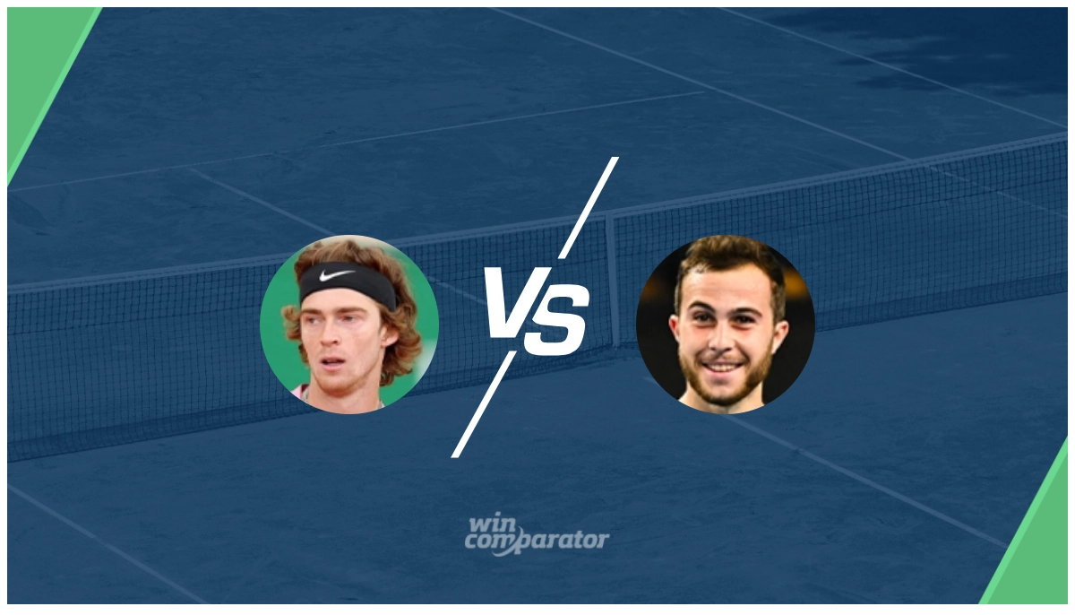 pronostico Andrey Rublev Hugo Gaston
