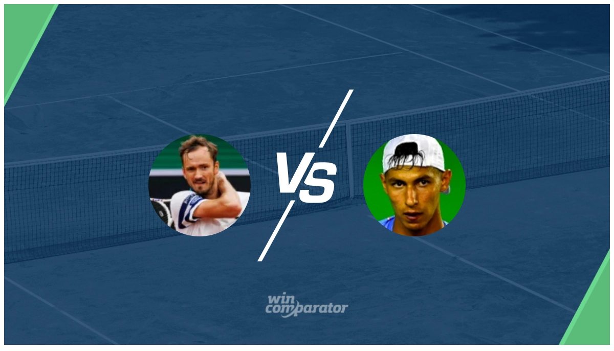 Pronóstico Daniil Medvedev Alexei Popyrin