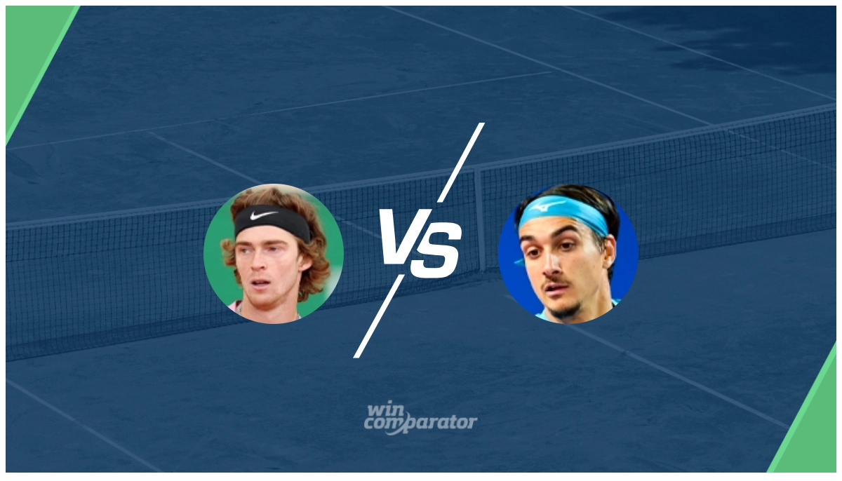 pronostic Andrey Rublev Lorenzo Sonego