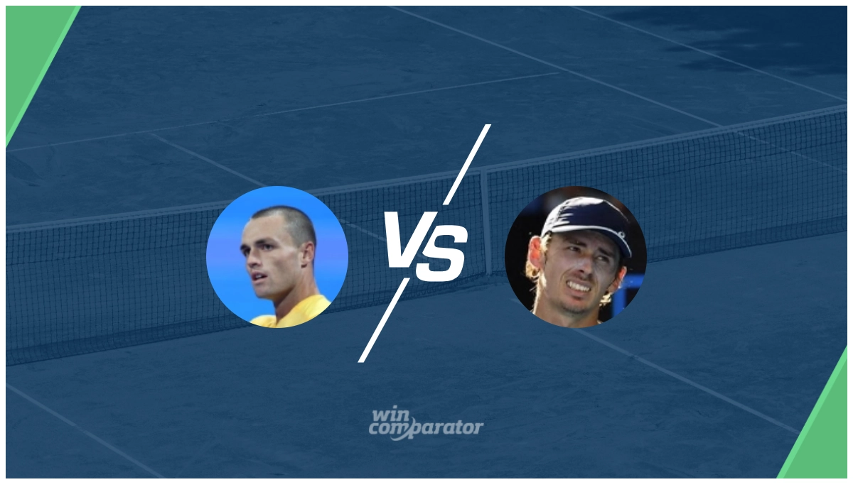 prognóstico Christopher O'Connell Alex De Minaur