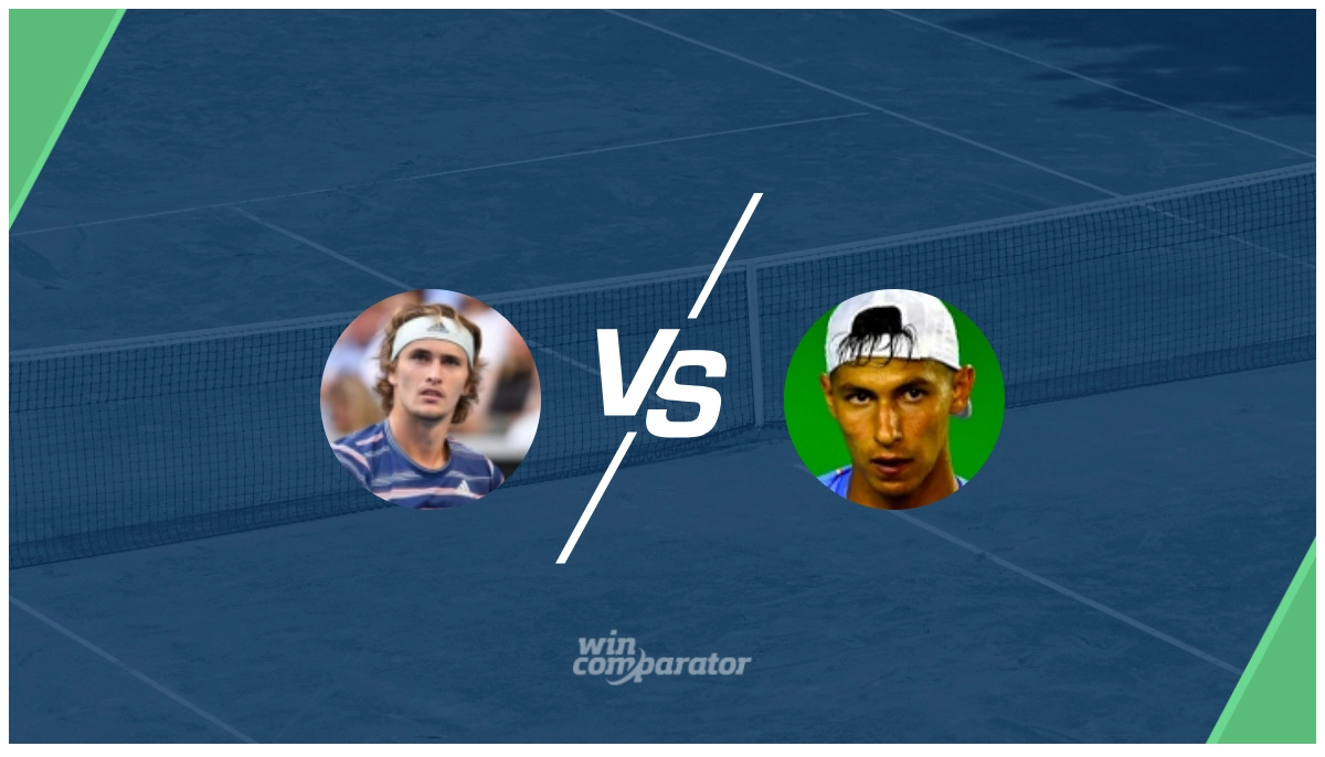 Alexander Zverev Alexei Popyrin prediction