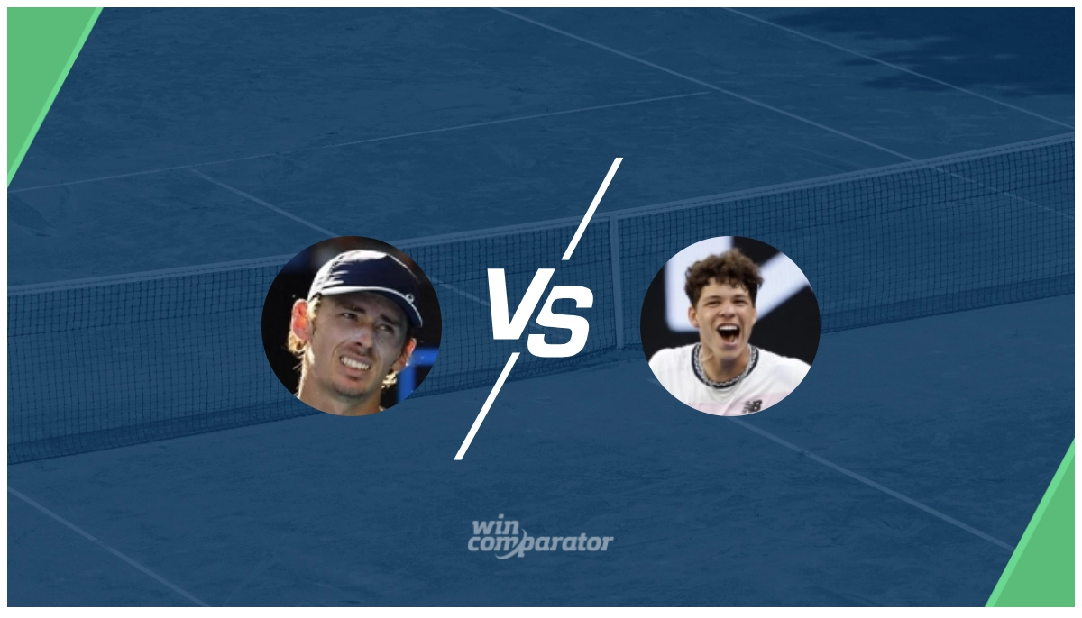 prognóstico Alex De Minaur Ben Shelton