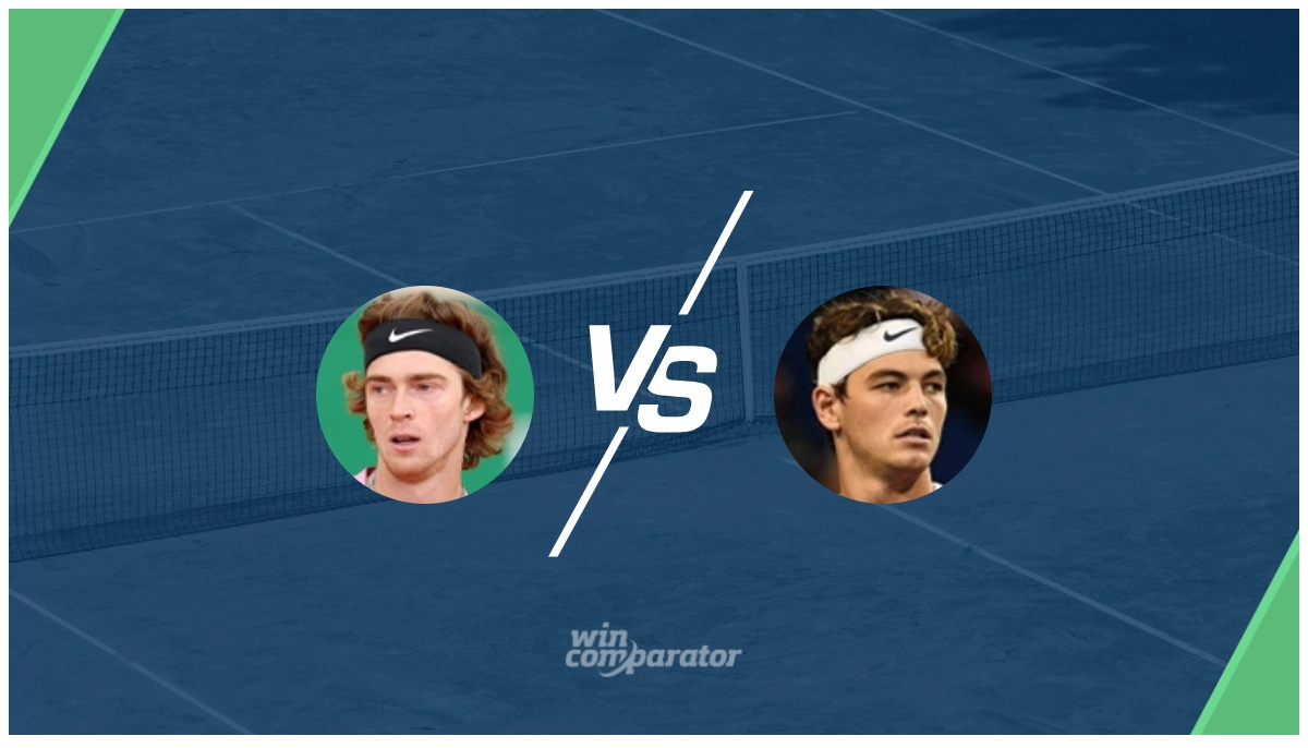 prognóstico Andrey Rublev Taylor Fritz