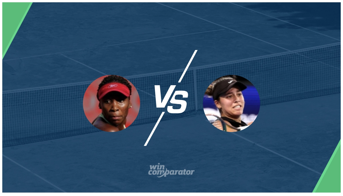 prognóstico Venus Williams Jessica Bouzas Maneiro