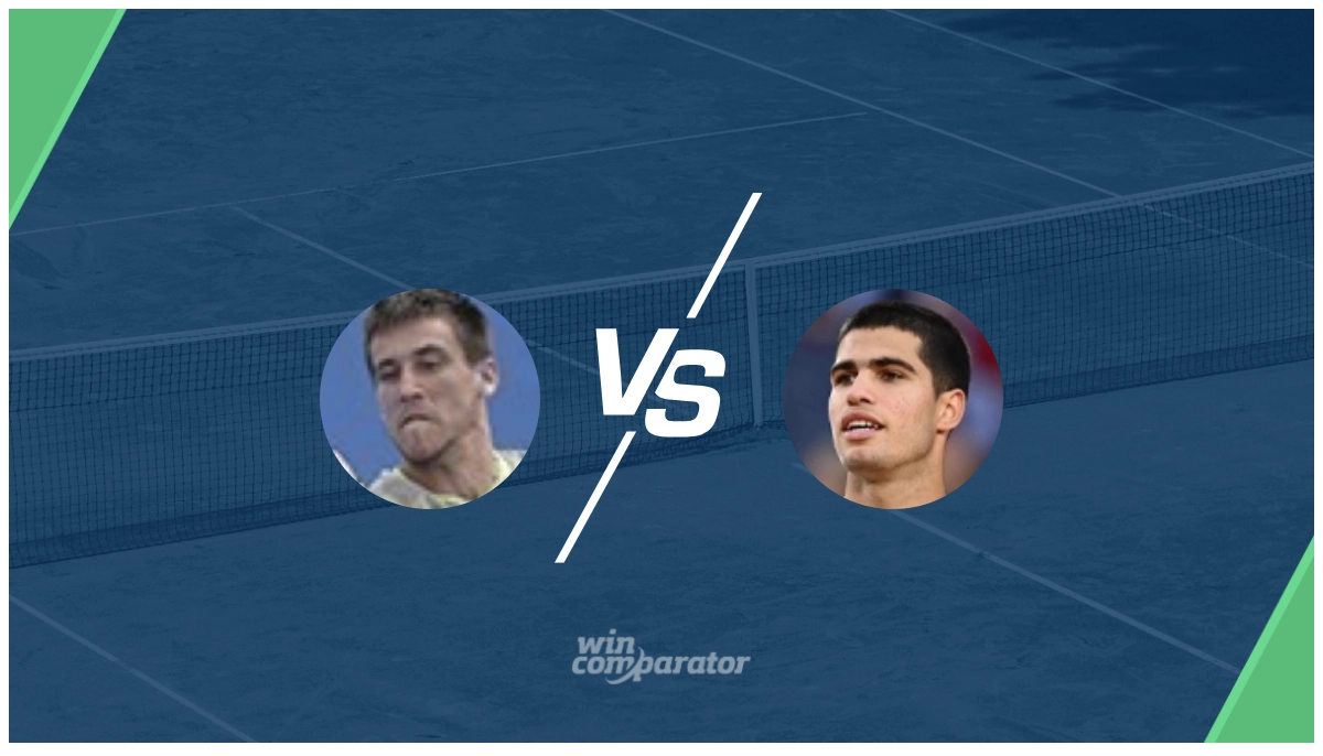 Damir Dzumhur Carlos Alcaraz prediction
