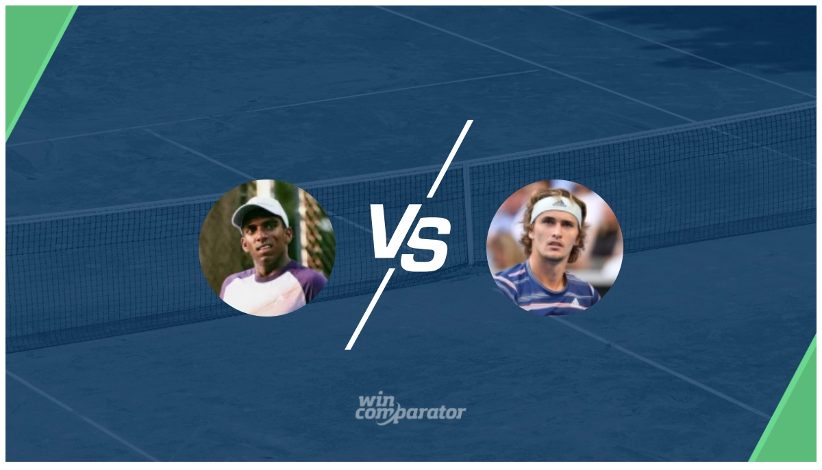 pronostic Nishesh Basavareddy Alexander Zverev