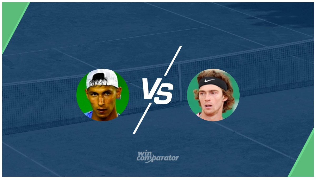prognóstico Alexei Popyrin Andrey Rublev