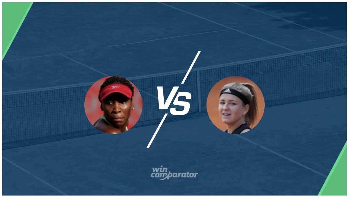 pronostic Venus Williams Karolina Muchova