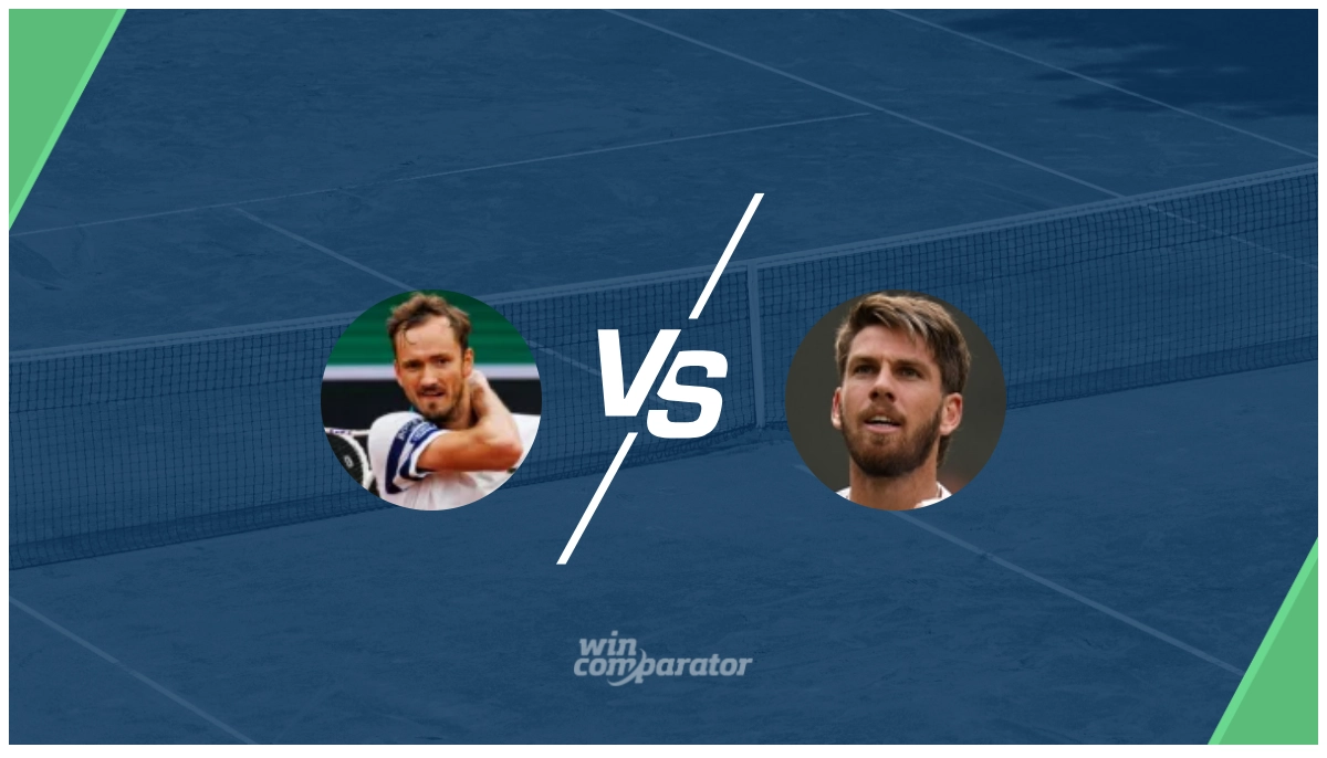 pronostic Daniil Medvedev Cameron Norrie