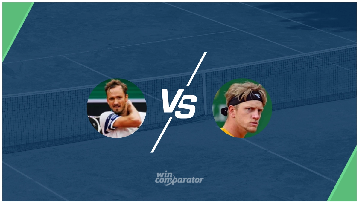 pronostic Daniil Medvedev Alejandro Davidovich Fokina