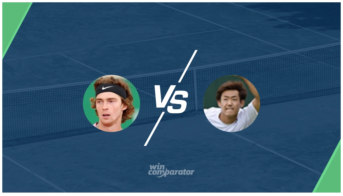 pronostic Andrey Rublev Yoshihito Nishioka